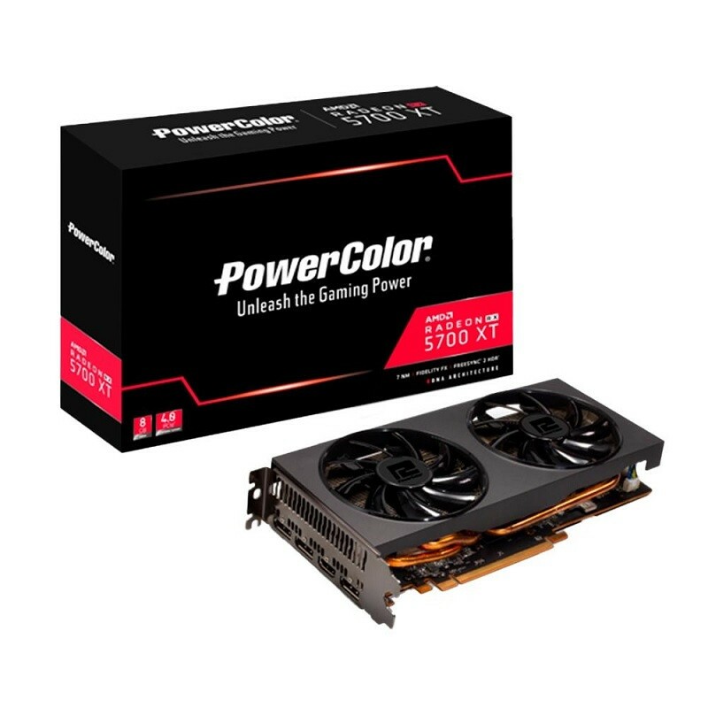 PLACA DE VIDEO PCI-EX.POWER COLOR RADEON 5700 8GB DDR5