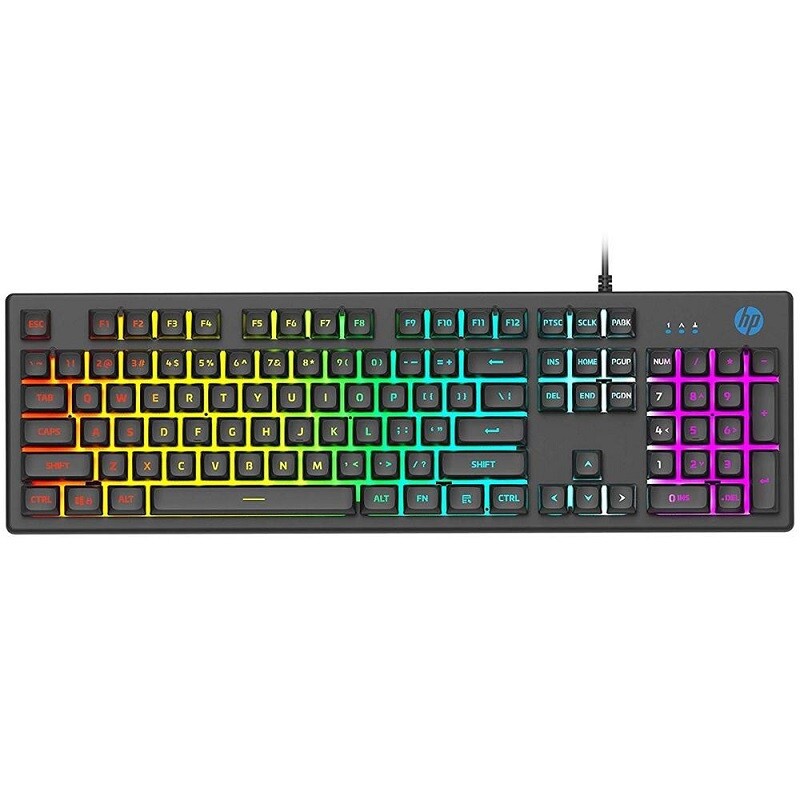 TECLADO HP GAMER K500F MEMBRANA LED PRETO         