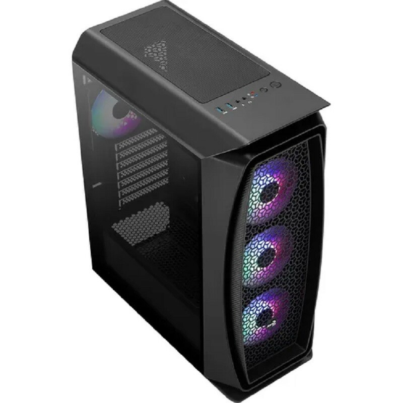 GABINETE AEROCOOL ATX AERO ONE FROST PRETO        