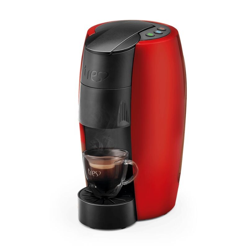 CAFETEIRA EXPRESSO TRES 3 CORRAÇÕES G1 LOV 127V VERMELHA