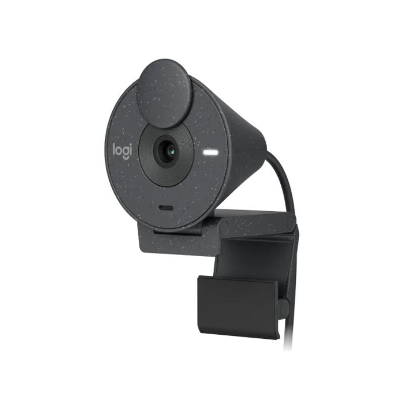 WEBCAM LOGITECH USB-C BRIO 300 FULL HD 1080P 960-001413 GRAFITE