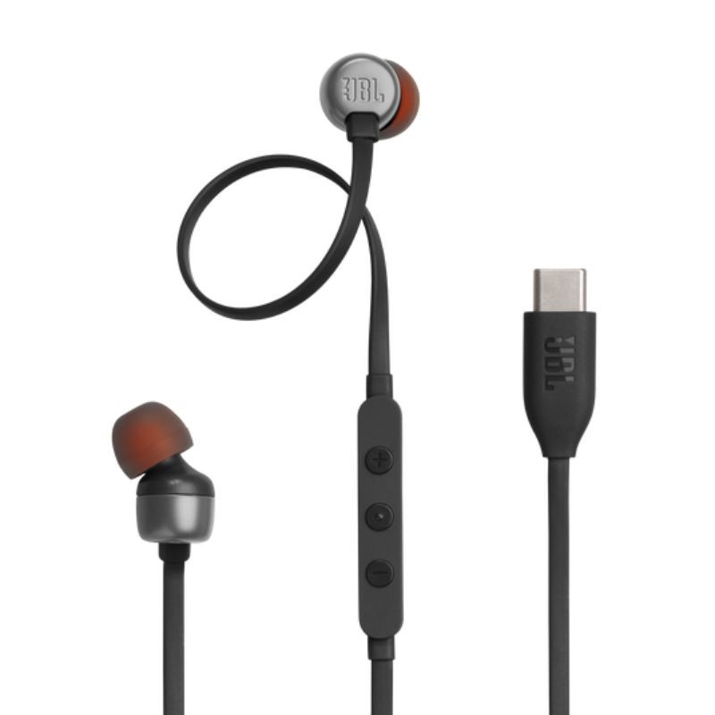 FONE DE OUVIDO JBL USB-C TUNE 310 JBLT310CBLK PRETO
