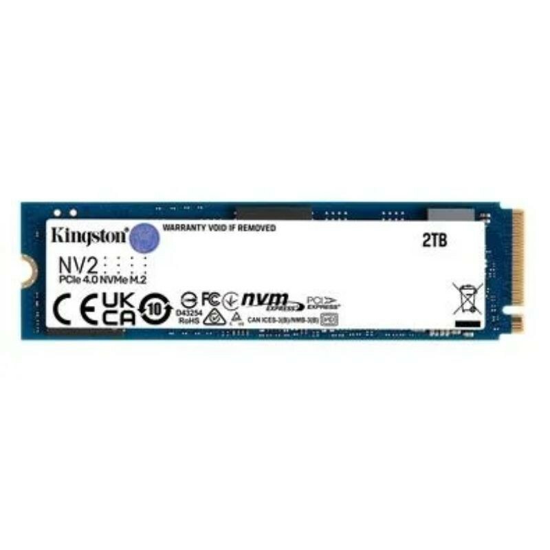 SSD KINGSTON 2TB M.2 NV2 PCIE 4.0 NVME 3500MB/S SNV2S/2000G