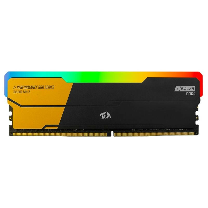MEMORIA DESKTOP 8GB DDR4/3600MHZ RGB -  PC4 REDRAGON SOLAR GM-805