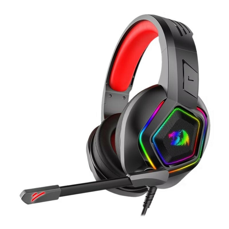 FONE REDRAGON GAMER HEADSET MEDEA RGB H280 PRETO