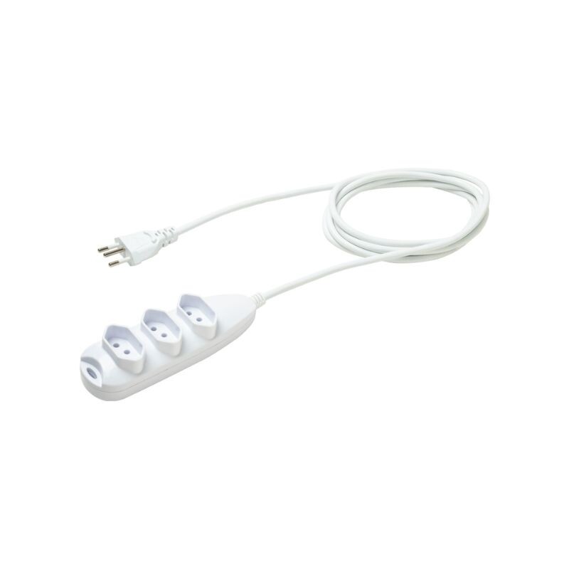 EXTENSAO ELETRICA INTELBRAS 3TOMADAS 10A 3MT BIVOLT BRANCA EXT 3003 4830153