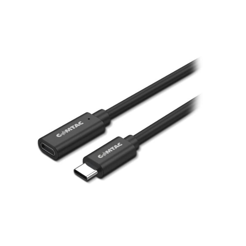 CABO EXTENSOR COMTAC USB-C MACHO PARA USB-C FEMEA 2.5METROS 20129420