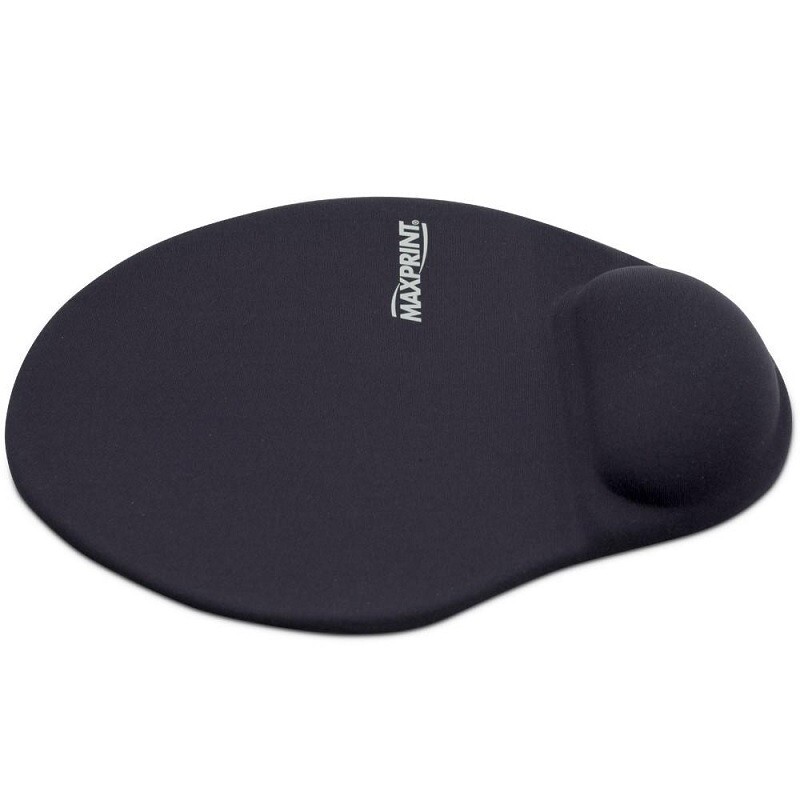 MOUSE PAD MAXPRINT APOIO GEL PRETO 60448-4