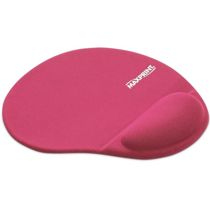 MOUSE PAD MAXPRINT APOIO GEL ROSA 60549-5