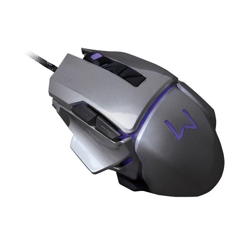 MOUSE MULTILASER USB C/FIO GAMER MO262 GRAFITE