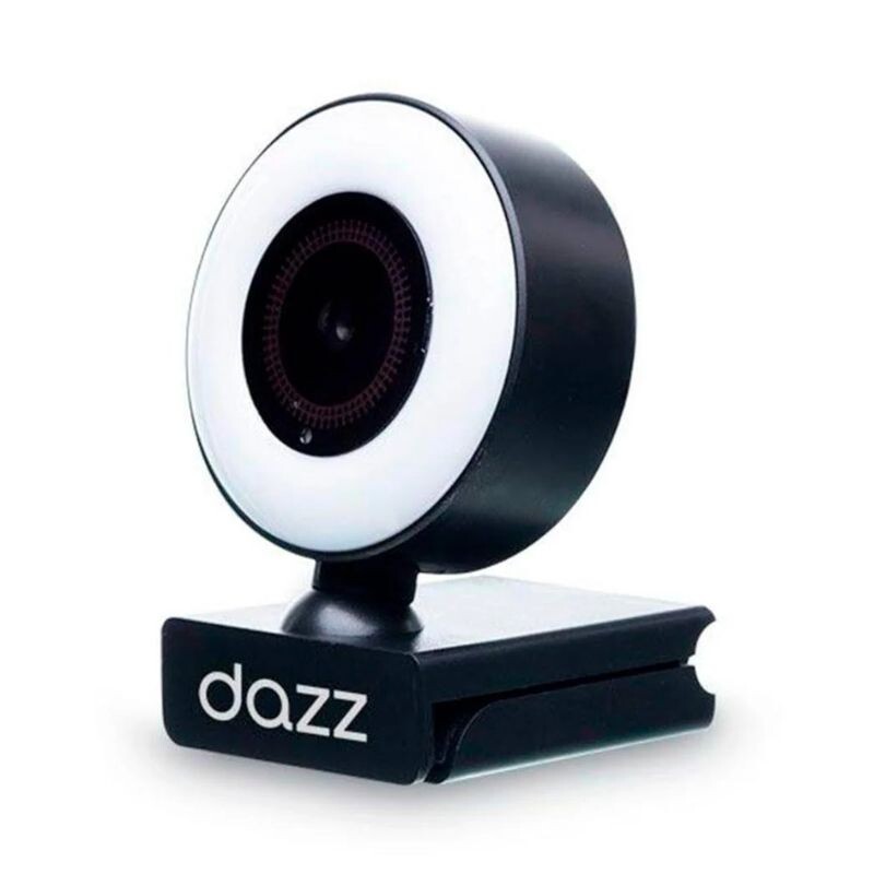 WEBCAM DAZZ  LUX 1080P BRANCA/PRETO               