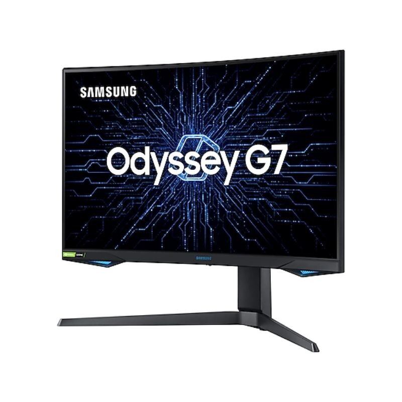 MONITOR GAMER SAMSUNG 27" ODYSSEY G7 WQHD CURVO 240HZ AJUSTE DE ALTURA LC27G75TQSLXZD