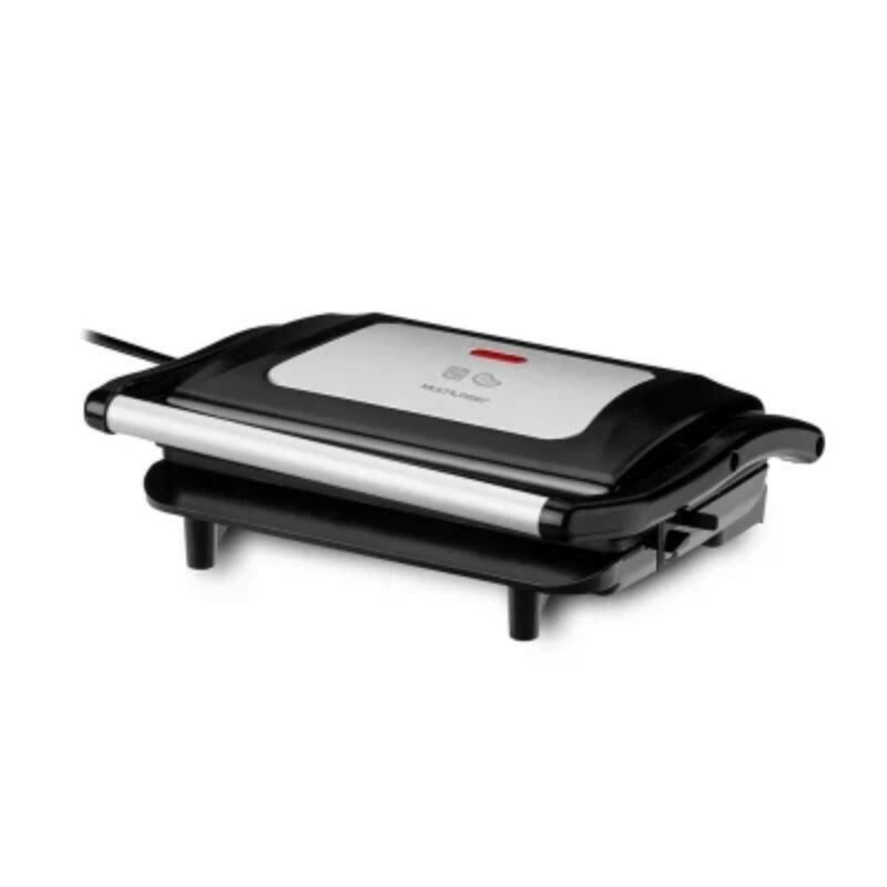 MINI GRILL MULTILASER PANINI 850W INOX 127V       