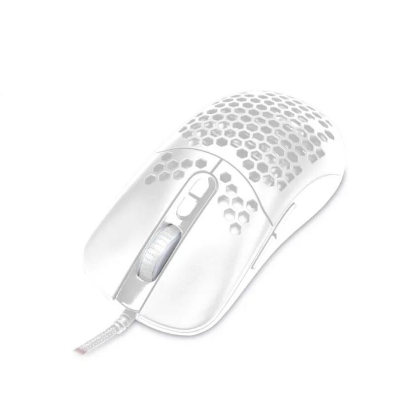 MOUSE DAZZ USB GAMER HORUS 12000DPI 62000092 BRANCO  