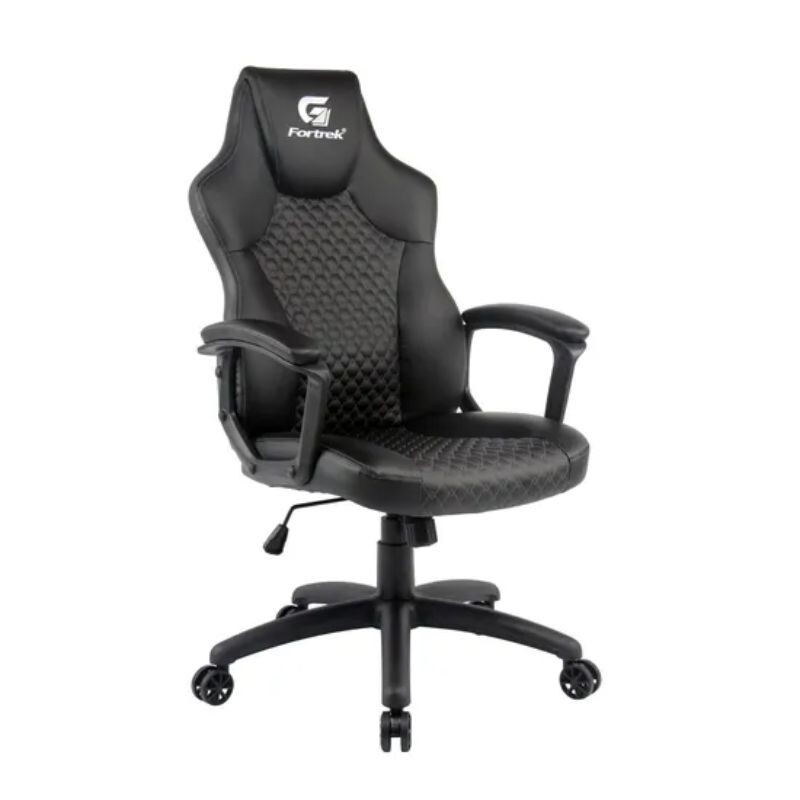 CADEIRA FORTREK GAMER  HOLT PRETA/CINZA