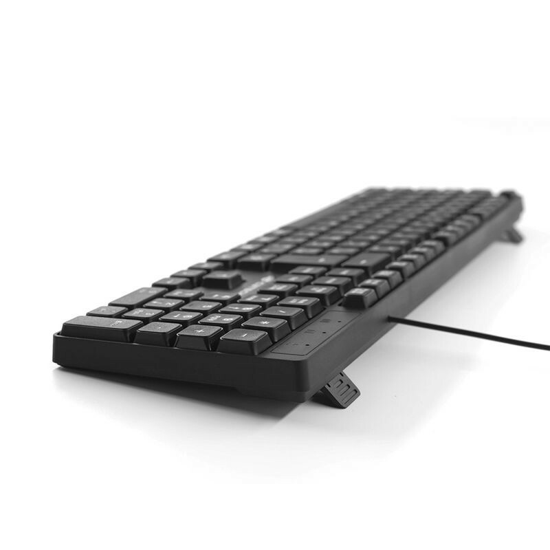 TECLADO C3TECH USB 2.0 COM FIO MULTIMIDIA KB-M10BK PRETO