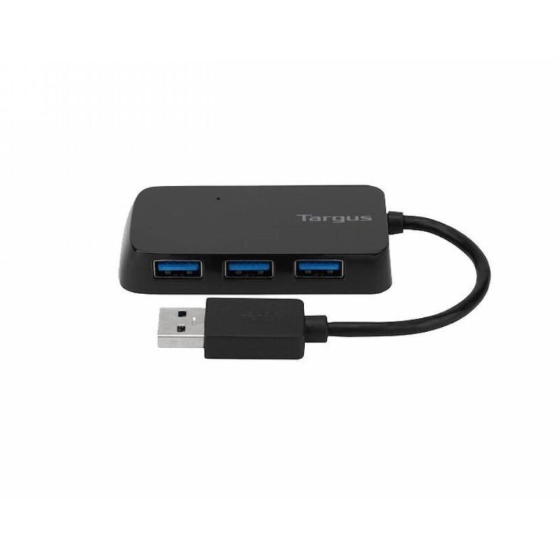 HUB USB 3.0 TARGUS 4 PORTAS ACH124US PRETO