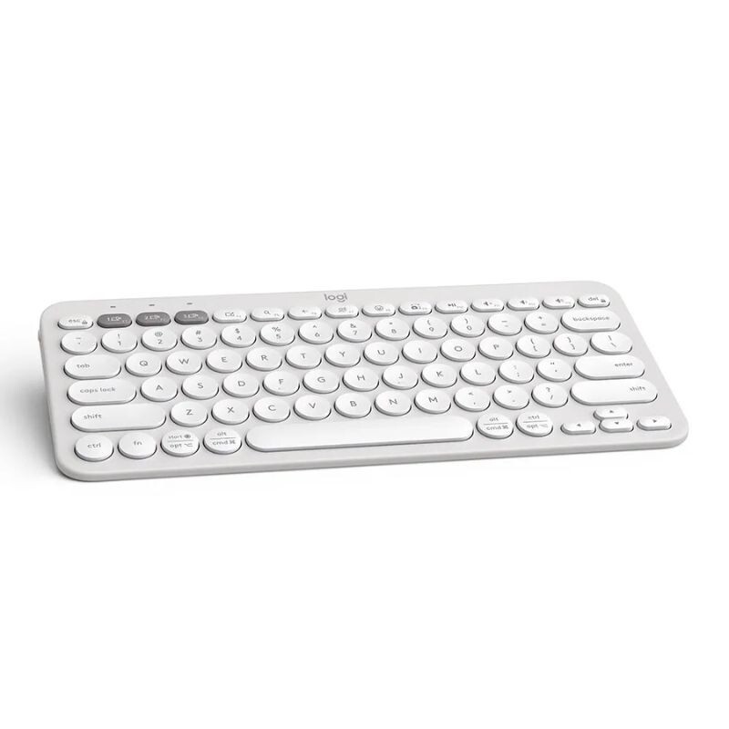 TECLADO LOGITECH PEBBLE KEYS 2 K380S BLUETOOTH BRANCO 920-011790