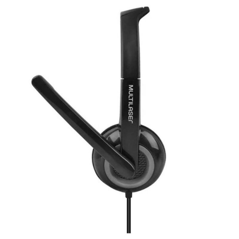 FONE MULTILASER  BASIC HEADSET COM FIO P3 PH367 PRETO