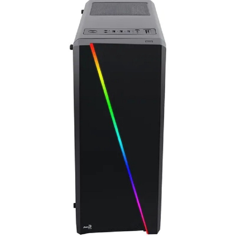 GABINETE AEROCOOL ATX RGB CYLON PRETO             