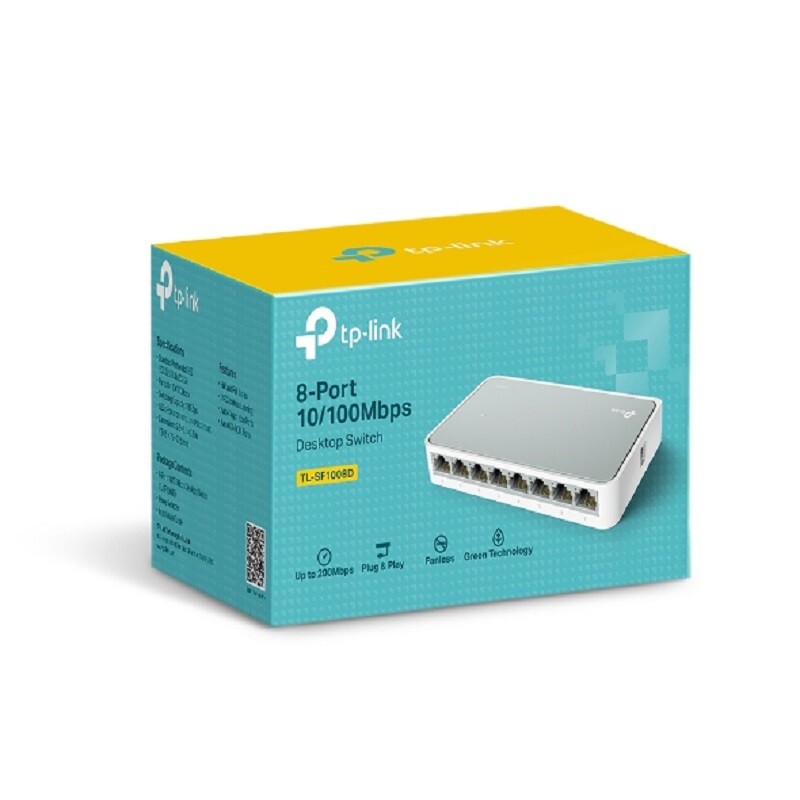 SWITCH TP-LINK 08 PORTAS TL-SF1008D 