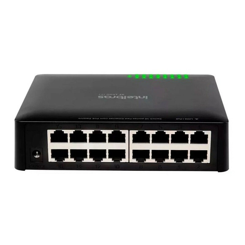 SWITCH INTELBRAS 16P FAST 10/100MBPS SF1600Q+