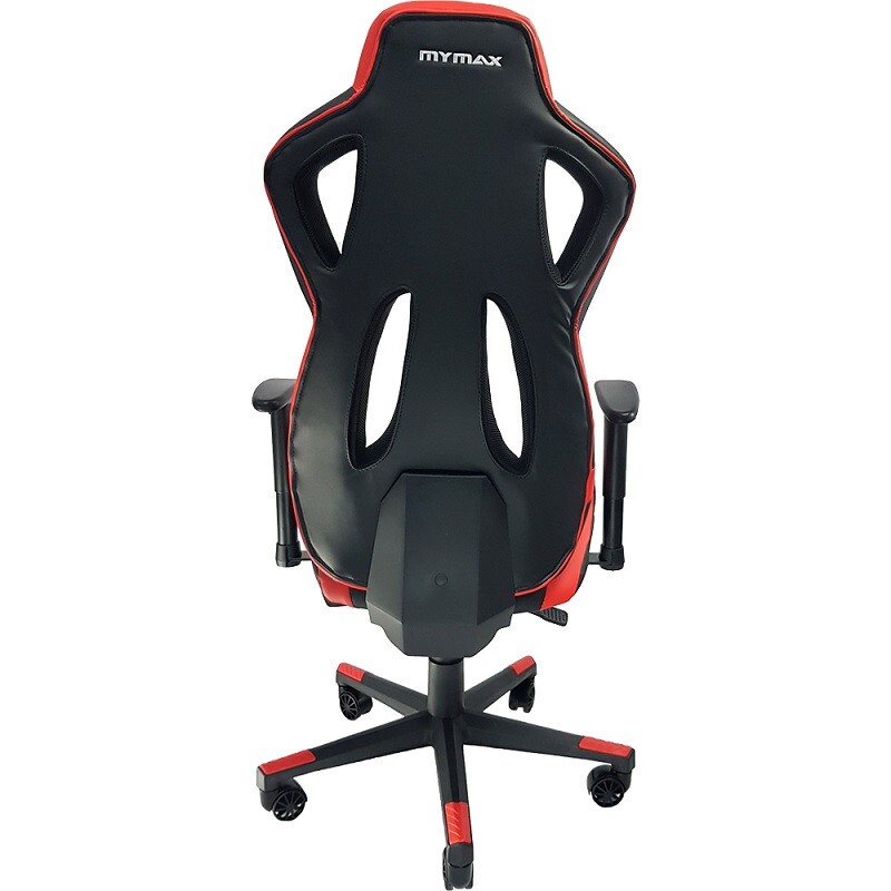 CADEIRA MYMAX GAMER MX11 GIRATORIA PT/VERMELHO    