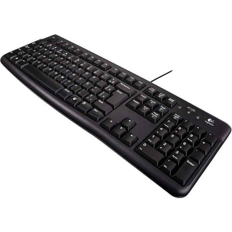 TECLADO LOGITECH USB KEYBOARD K120 PRETO