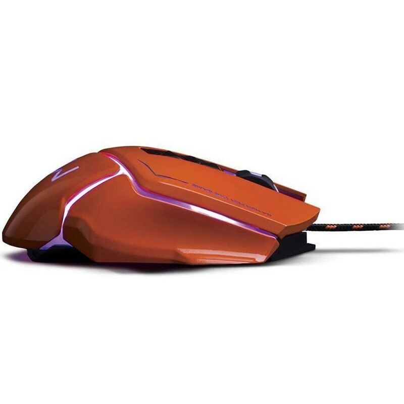 MOUSE MULTILASER USB C/FIO GAMER MO263 LARANJA    