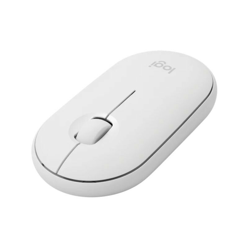 MOUSE LOGITECH S/FIO BT+RC NANO PEBBLE M350 BRANCO
