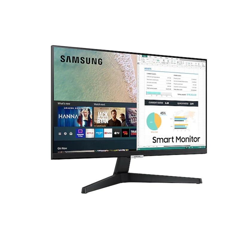 MONITOR SAMSUNG 24" LED/IPS SMART FHD LS24AM506NL 