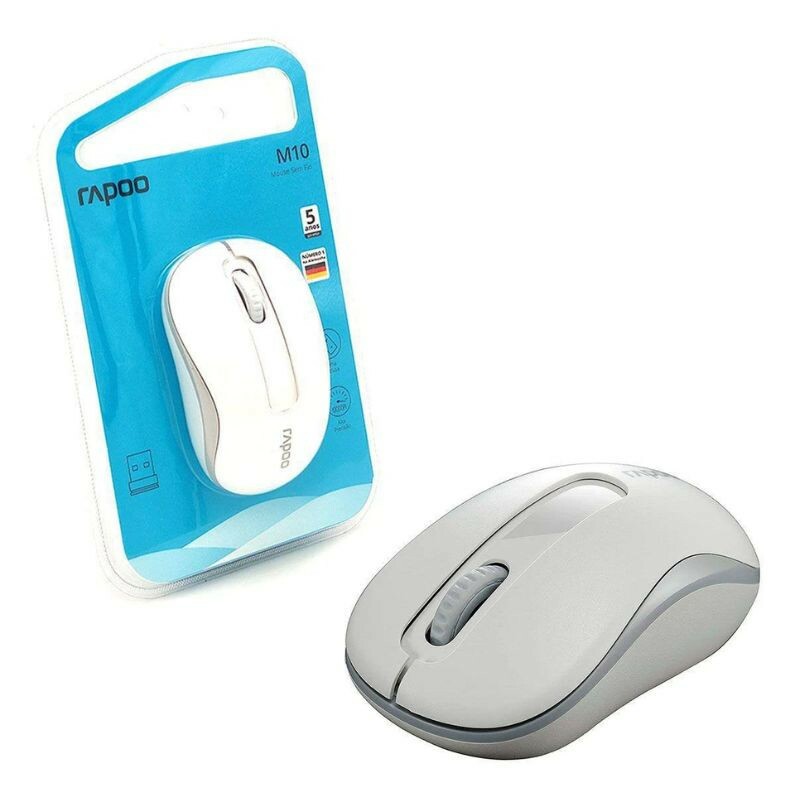 MOUSE MULTILASER S/FIO 2.4 GHZ M10 BRANCO