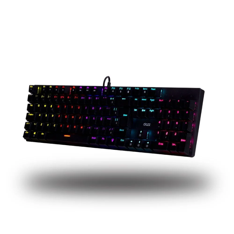 TECLADO DAZZ USB 2.0 MECANICO ORION ESSENTIAL YH BLUE PRETO