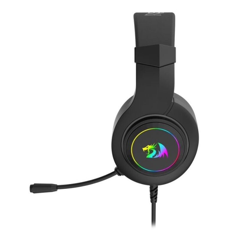 FONE REDRAGON GAMER HEADSET HYLAS USB RGB 7.1 H371-RGB PRETO