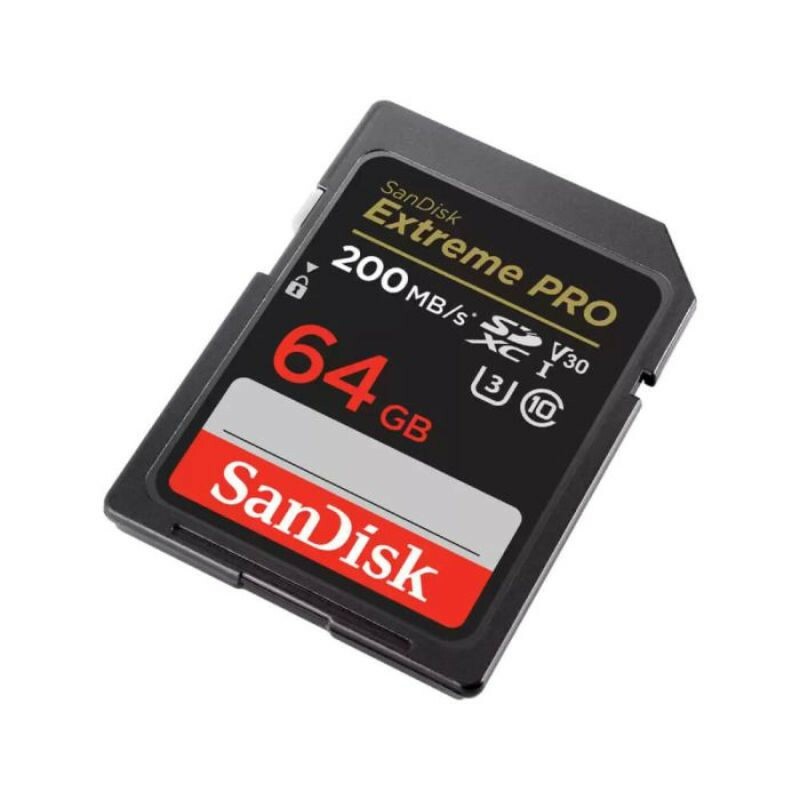 CARTAO DE MEMORIA SD 64GB SANDISK EXTREME PRO CLASSE 10 200MB/S SDSDXXU-064G-GN4IN