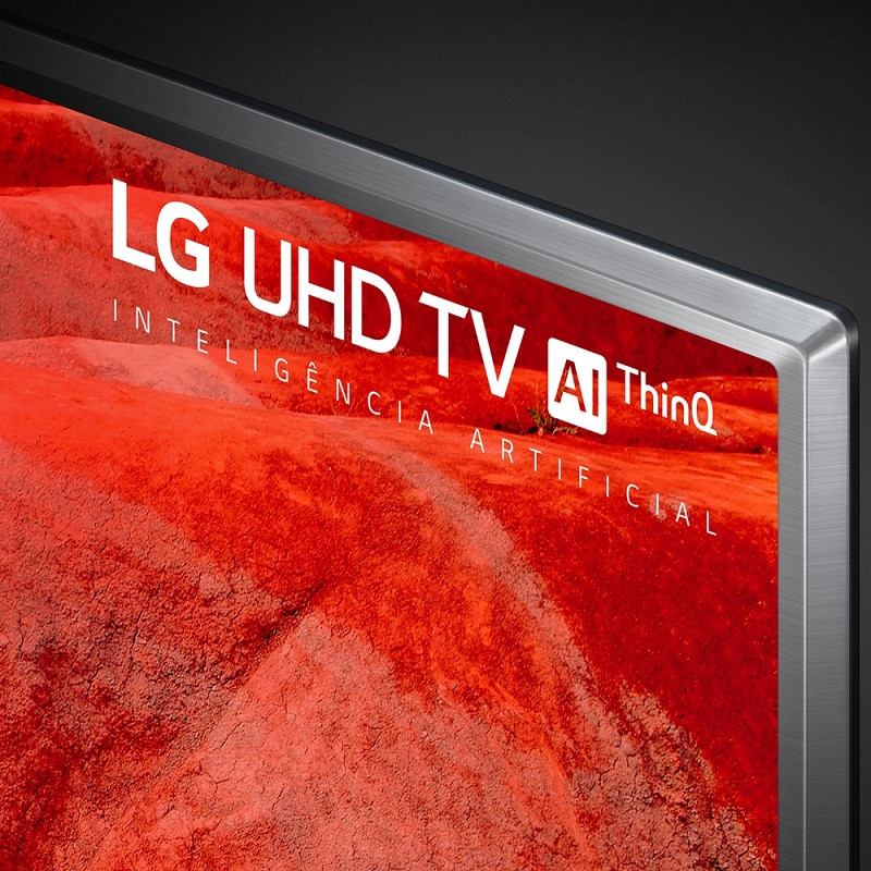 TV LED LG UHD 4K 50" SMART THINQ AI 50UM7510 PRATA