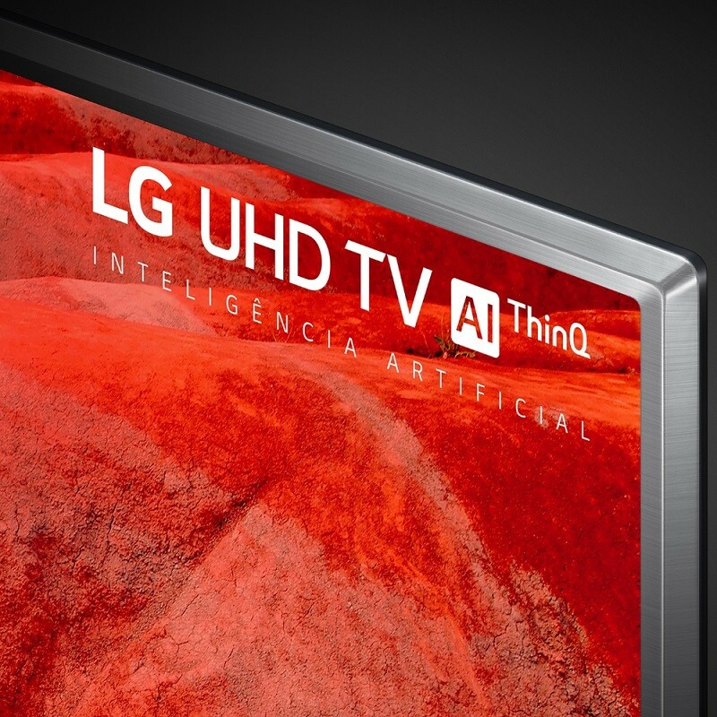 TV LED LG UHD 4K 50" SMART THINQ AI 50UM7510 PRATA