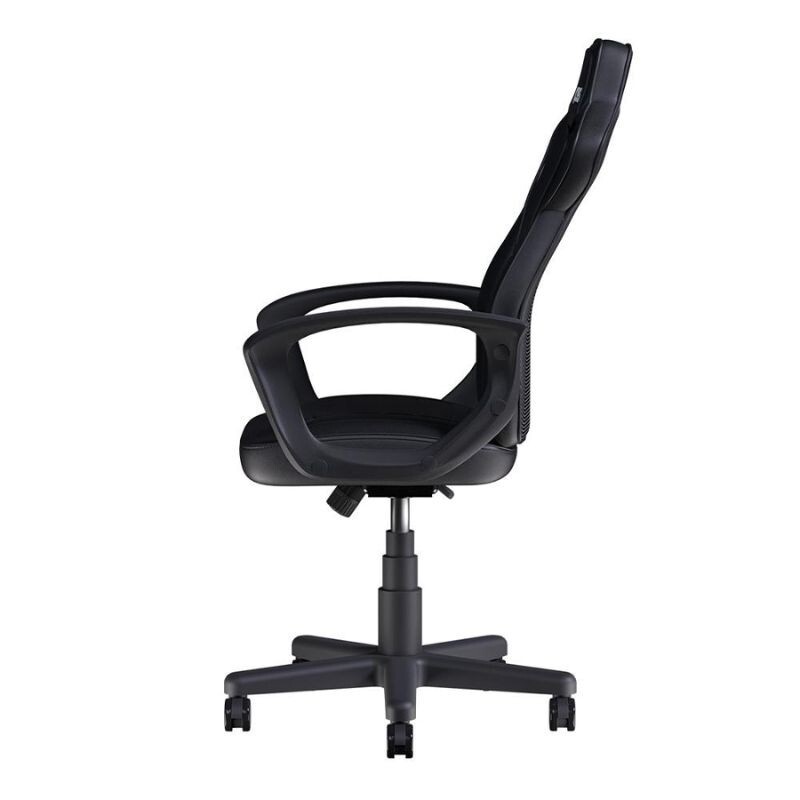 CADEIRA GAMER MAD RACER STI TURBO BLACK VULCAN PRETA