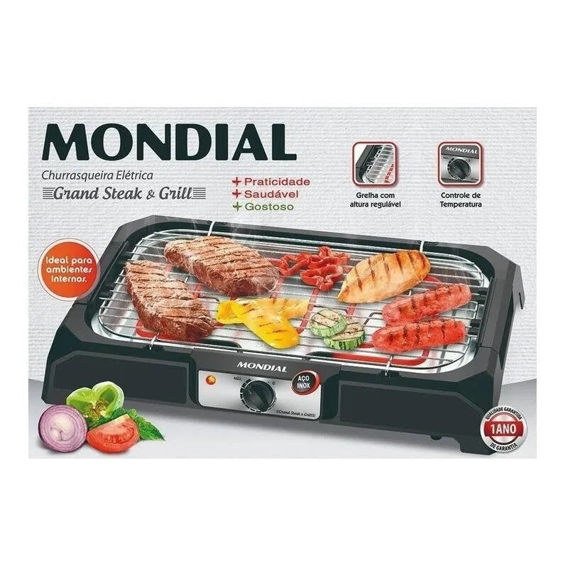 CHURRASQUEIRA MONDIAL ELETRICA CH-05 127V         