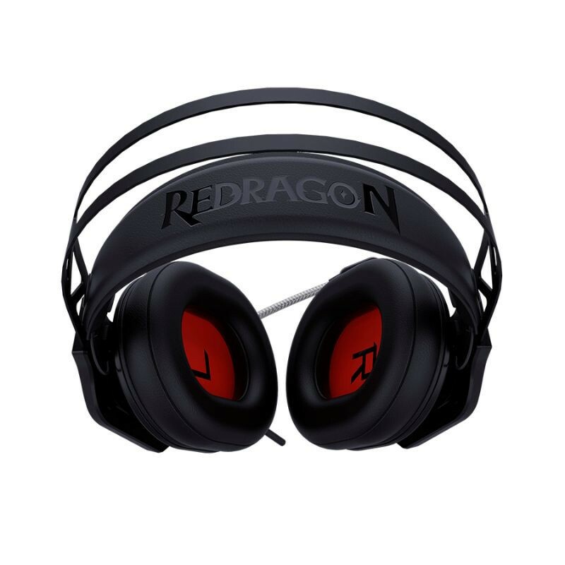 FONE REDRAGON GAMER HEADSET CADMUS RGB USB PRO 7.1 H370 PRETO