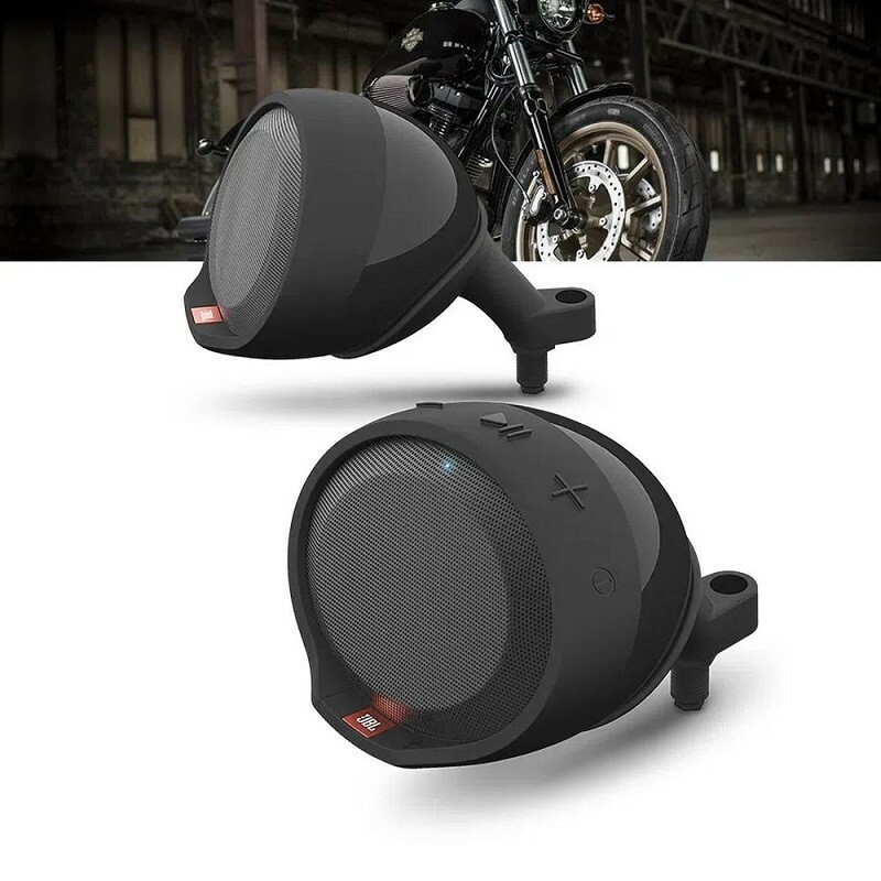 CAIXA DE SOM JBL CRUISE BLUETOOTH  P/MOTO PRETO   