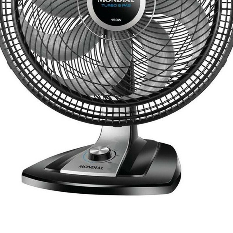 VENTILADOR MONDIAL TURBO 50CM VTX-50-8P 127V PT