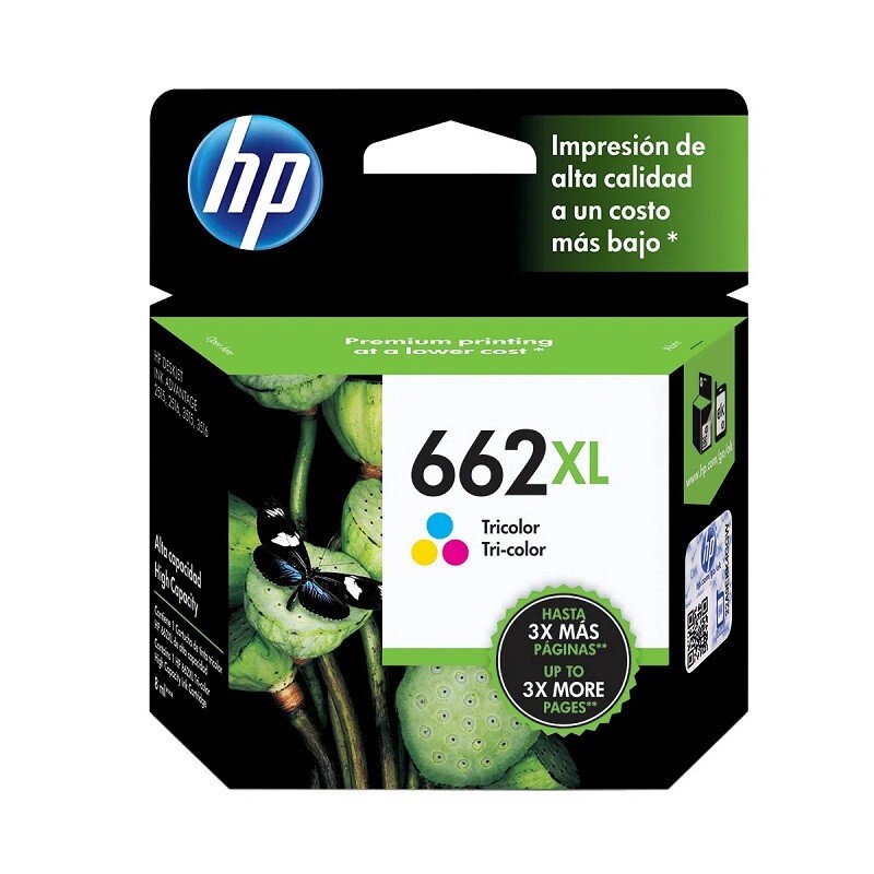 CARTUCHO HP 662XL - COLOR CZ106AB - 8ML           