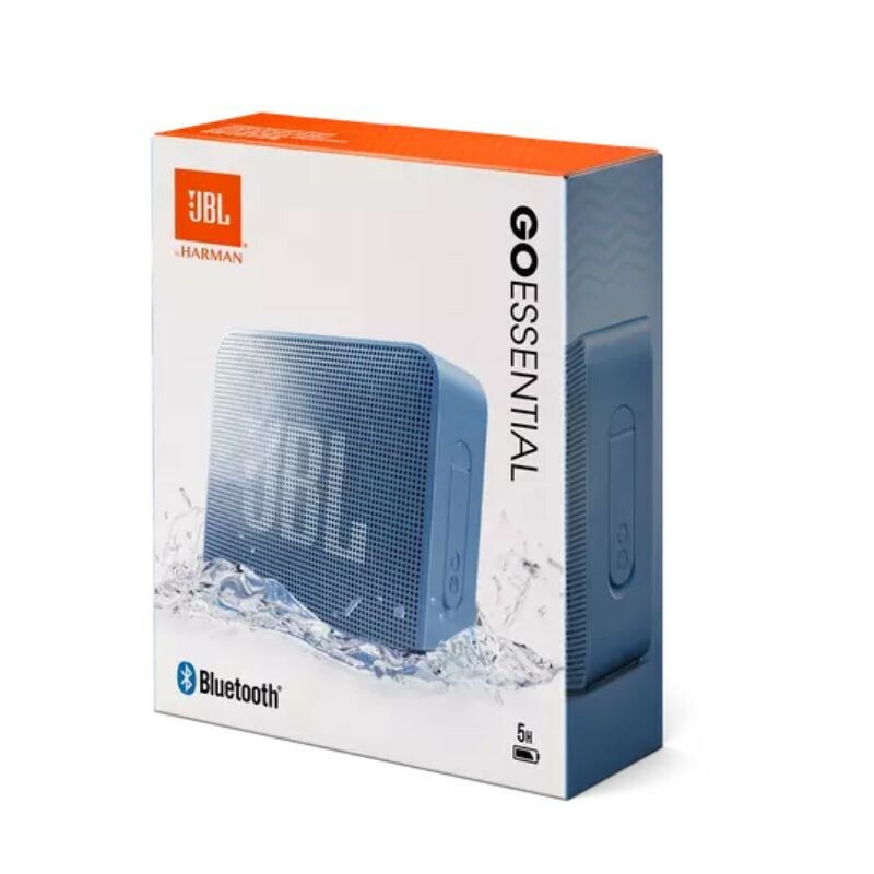 CAIXA JBL GO ESSENTIAL BLUETOOTH AZUL             