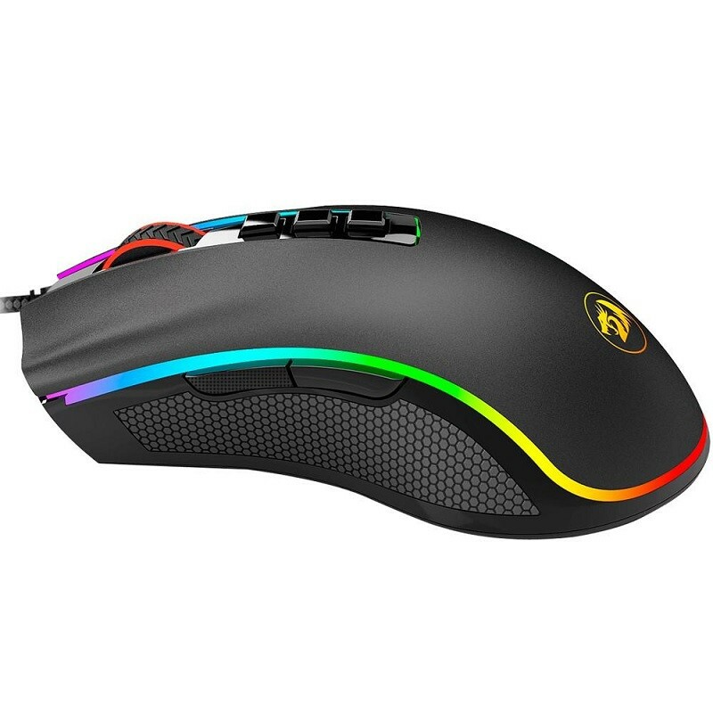 MOUSE REDRAGON GAMER KING COBRA LED M711-FPS PT   