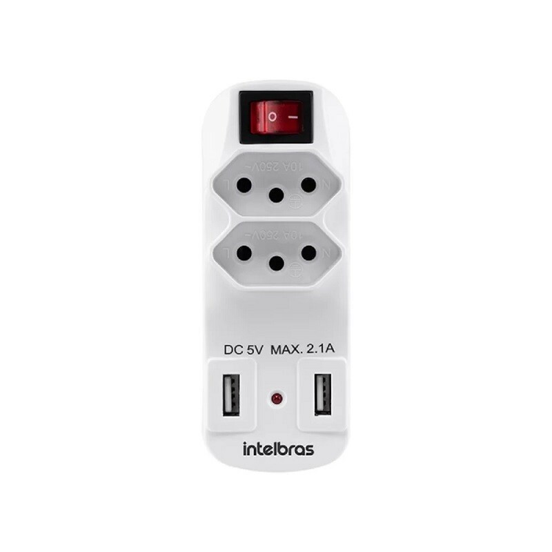 ADAPTADOR CARREGADOR USB INTELBRAS EAC 1002 BR