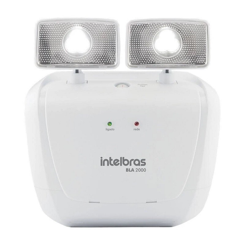 LUMINARIA INTELBRAS DE EMERG.2000 LUMENS BLA2000  