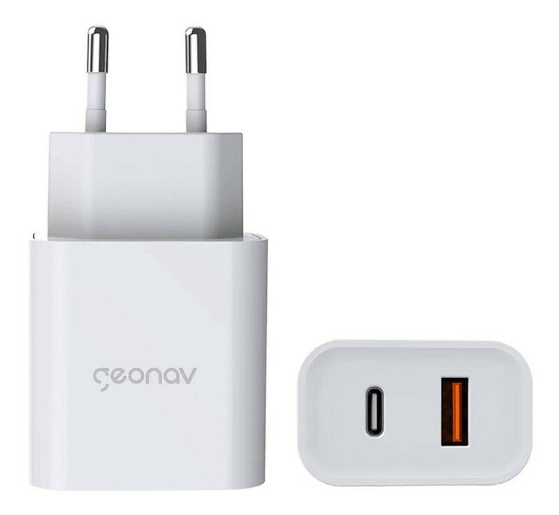CARREG.GEONAV SUPERPOWER DUO USB 18W/UBS-C 20W    