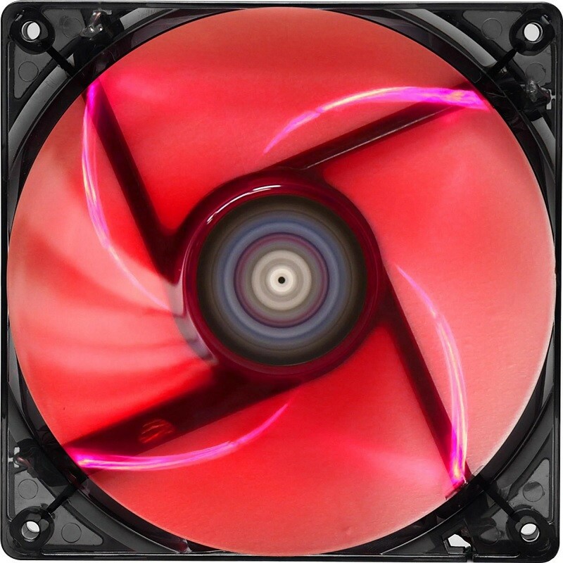 COOLER AEROCOOL 12CM LIGHTNING COLOR LED VERMELHO 