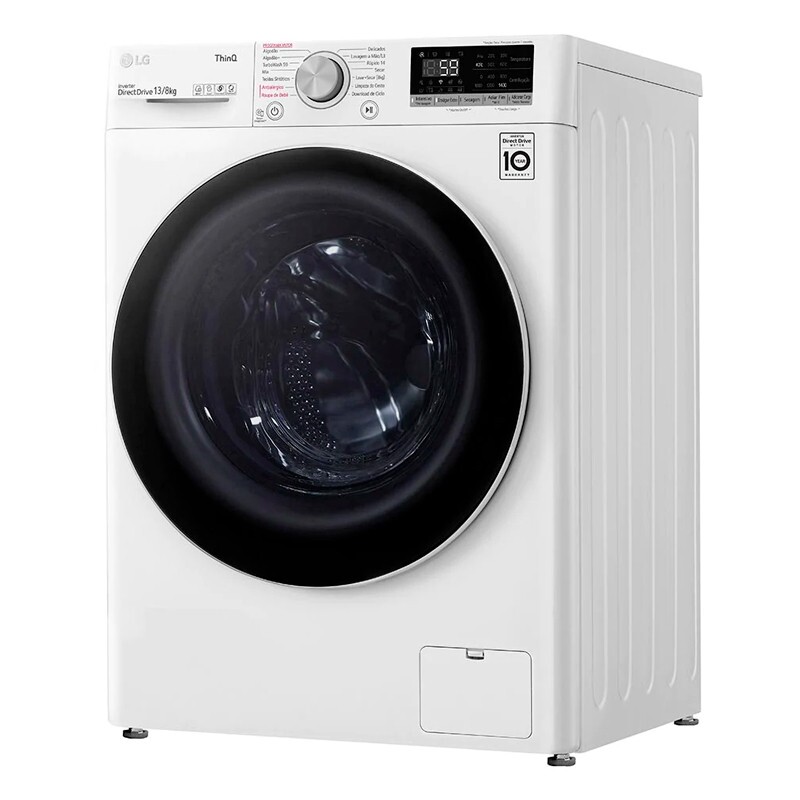 LAVA-SECA SMART LG 13KG VC4 CV5013WC4 127V BRANCA 